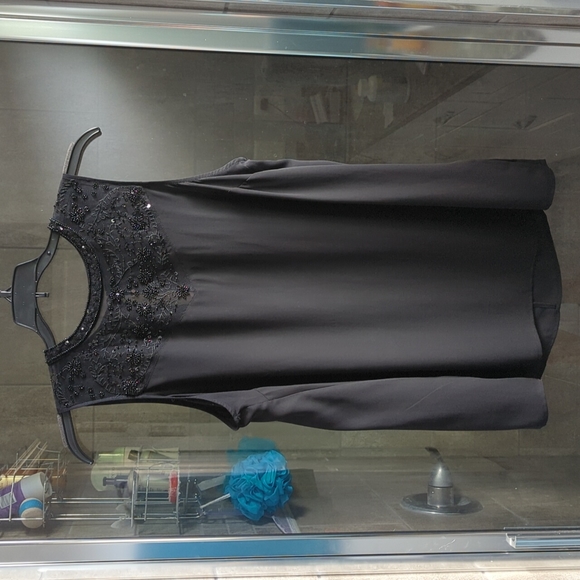 Torrid Mesh Beaded Georgette Tank - Picture 3 of 7